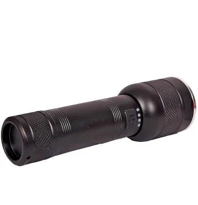Small Sun 300 Meters Rechargeable Flashlight LED Zoomable Torch