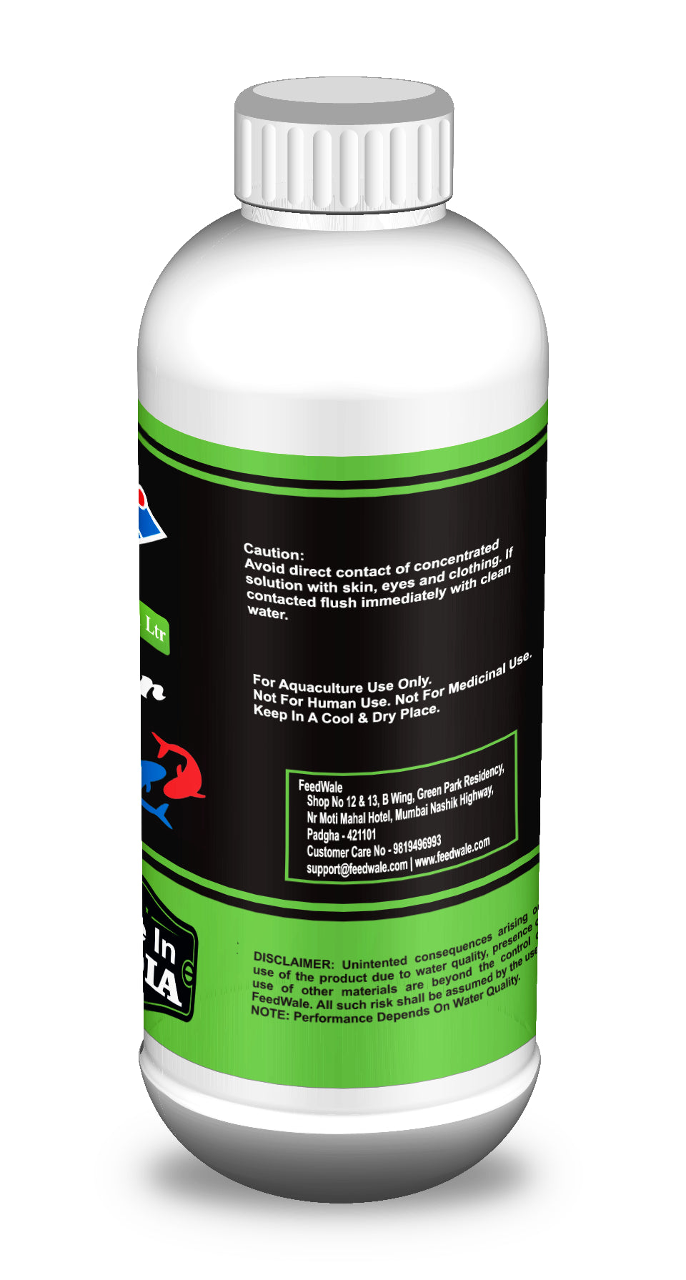 FeedWale Algae Controller for Fish Ponds 1 Litre