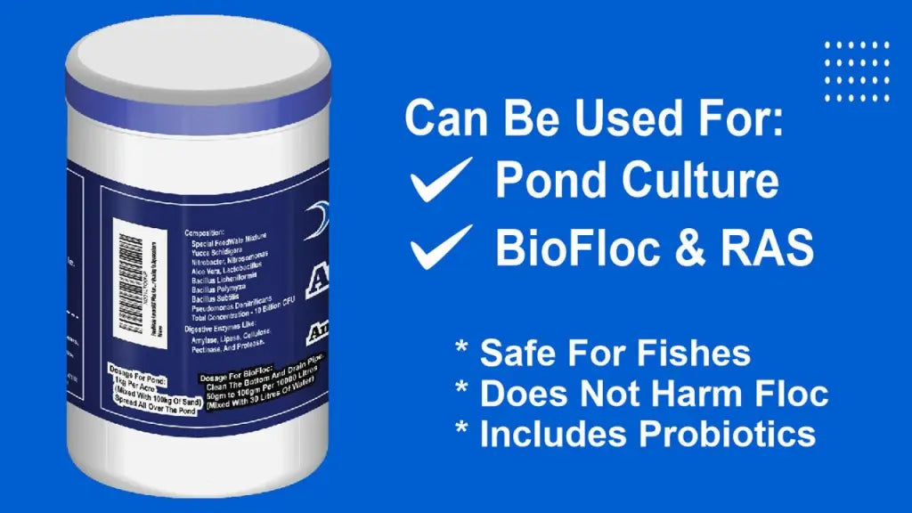 FeedWale AmmoFix Plus: The Best Ammonia Reducer for Aquaculture