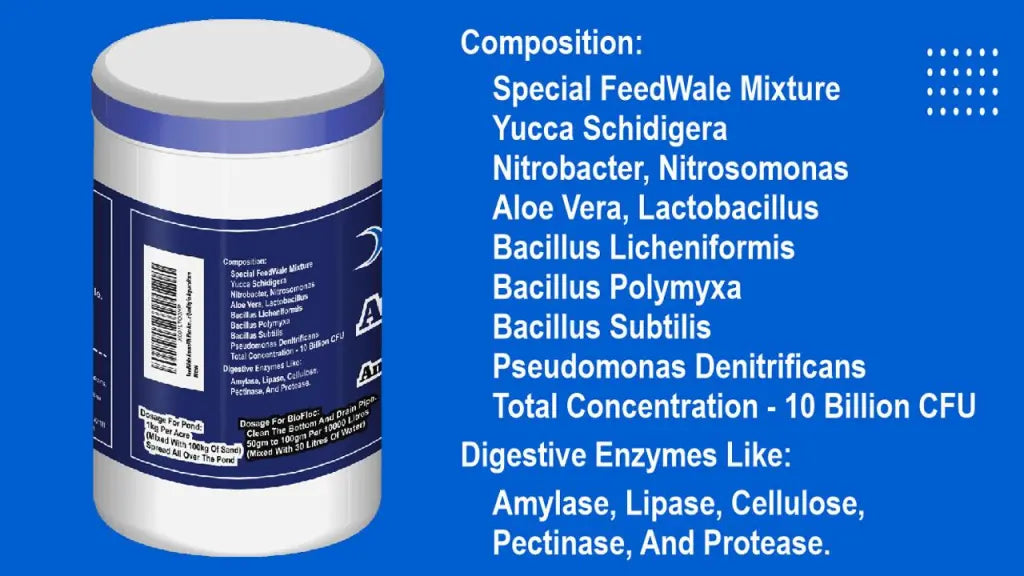 FeedWale AmmoFix Plus: The Best Ammonia Reducer for Aquaculture