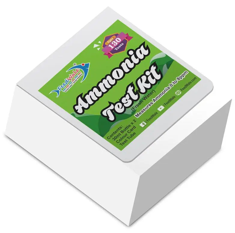 FeedWale Ammonia Test Kit for Fresh Water – 130 Test
