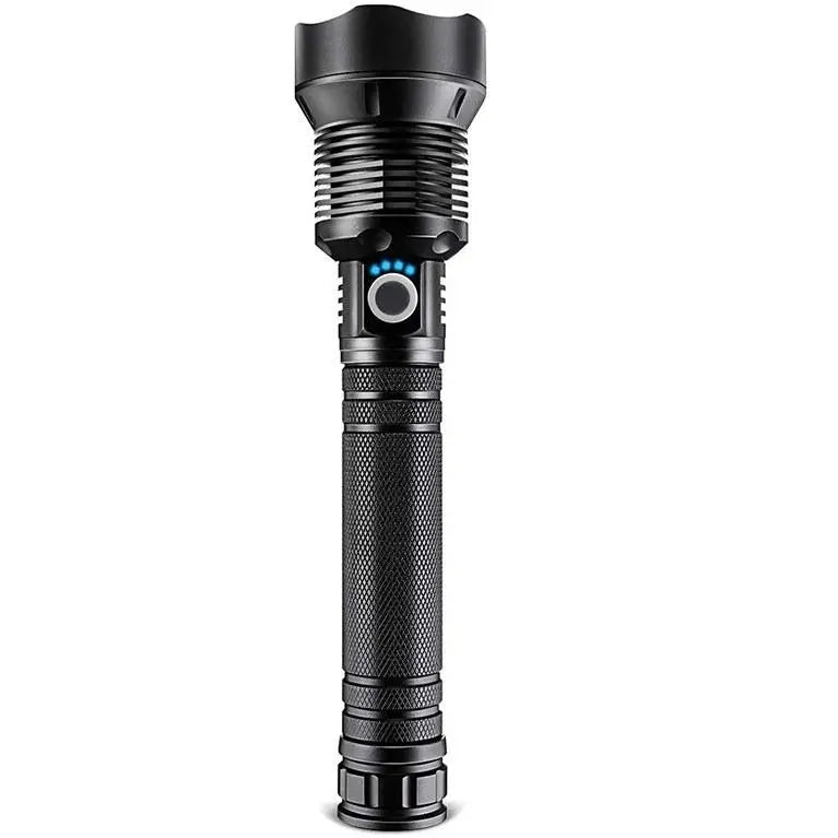 2km Long Range Rechargeable LED Flashlight Zoomable Torch by Small Sun