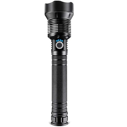 2km Long Range Rechargeable LED Flashlight Zoomable Torch by Small Sun
