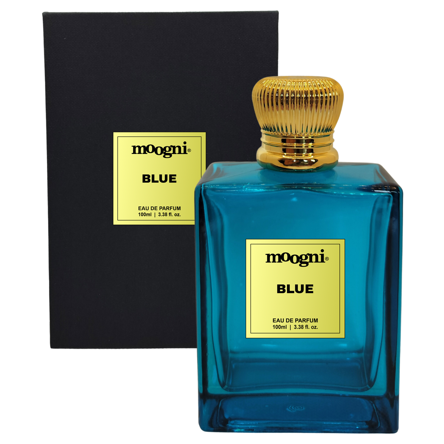 BLUE by Moogni UAE Perfumes for Men - 100ml Woody Aromatic Fragrance