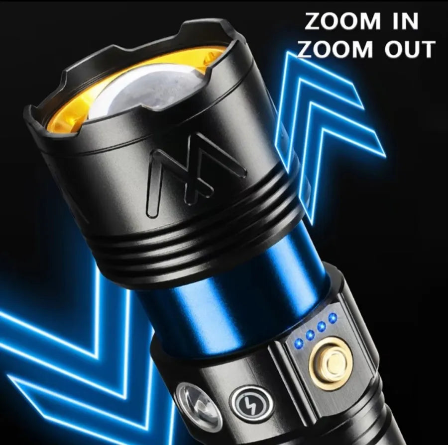 Flashlight With Side Lamp COBA CB-B53-2
