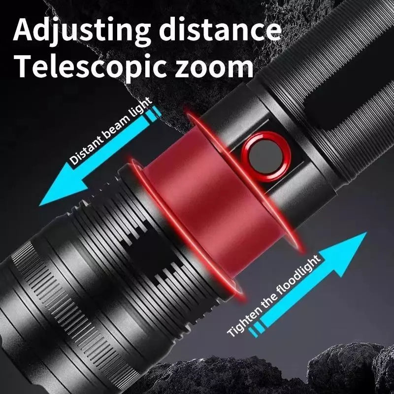 Flashlight With Side Lamp COBA CB-B53-2