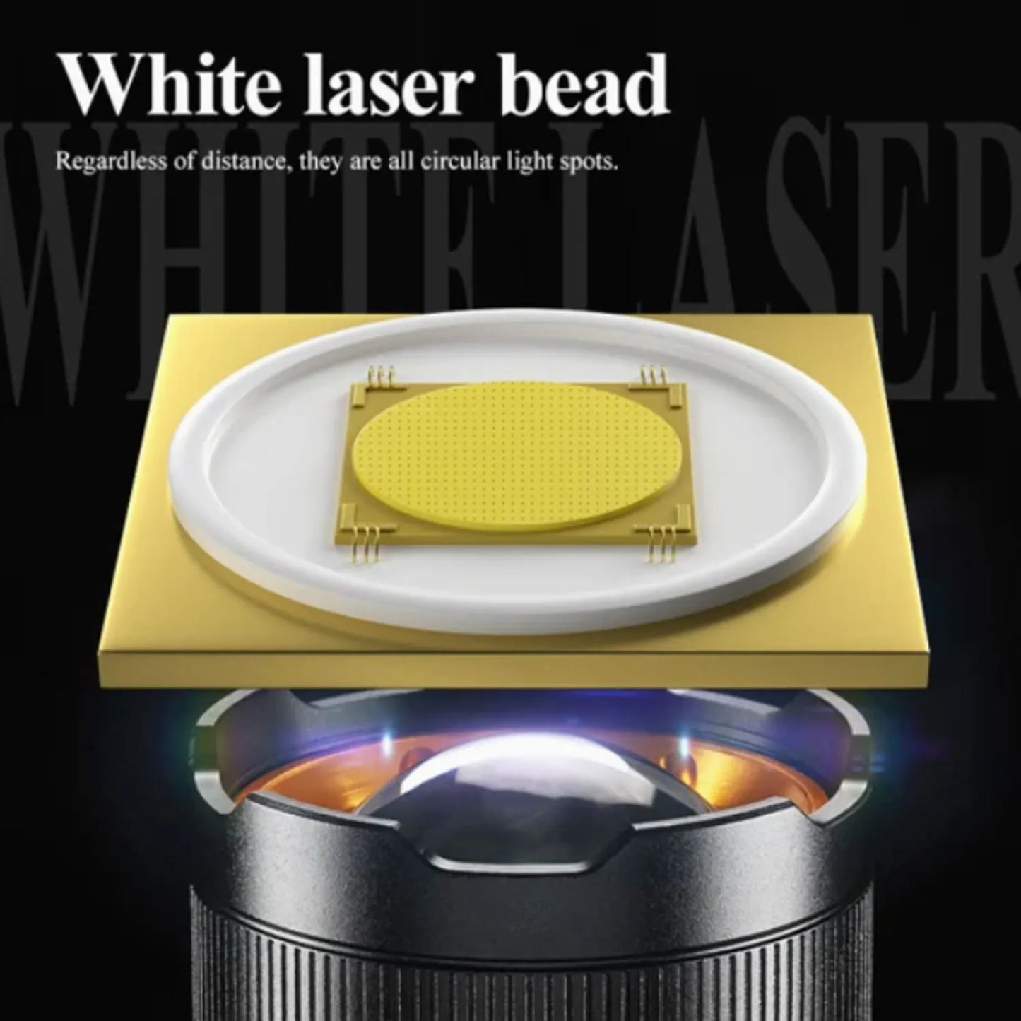 Flashlight Torch COBA CB-B54-2 With 28800mAh Battery