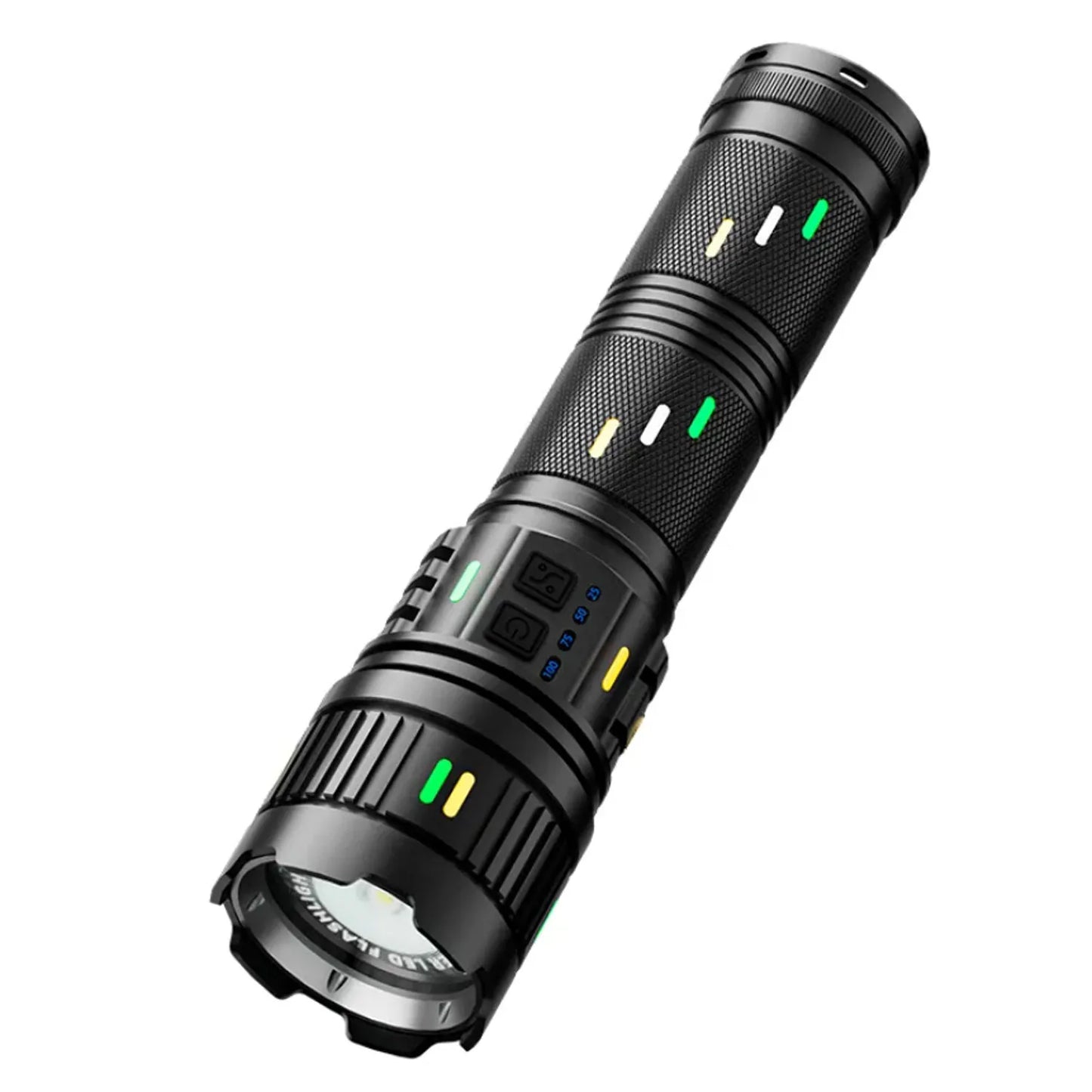 Powerful LED Flashlight COBA CB-G401Y With Telescopic Zoom