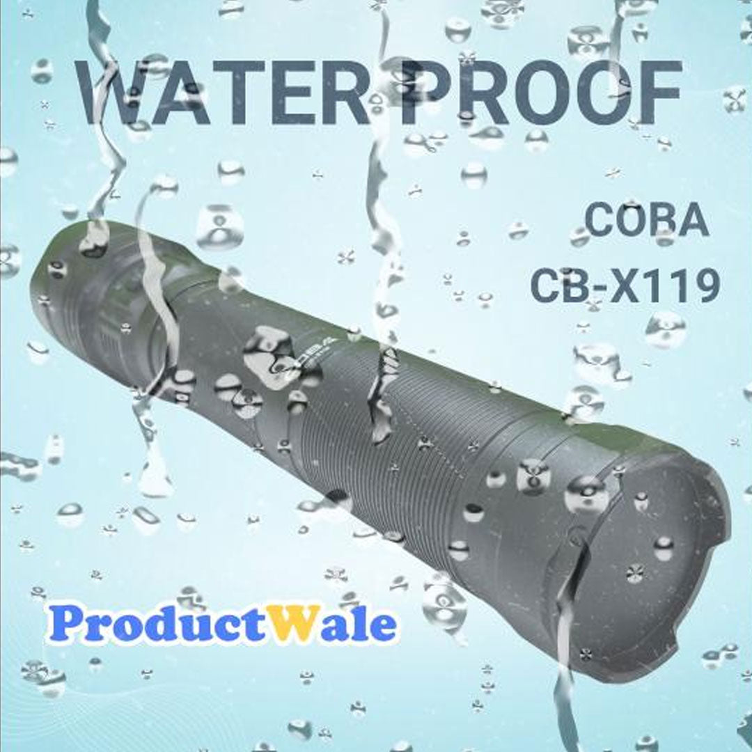COBA CB-X119 The Longest Flashlight Torch Ever In India