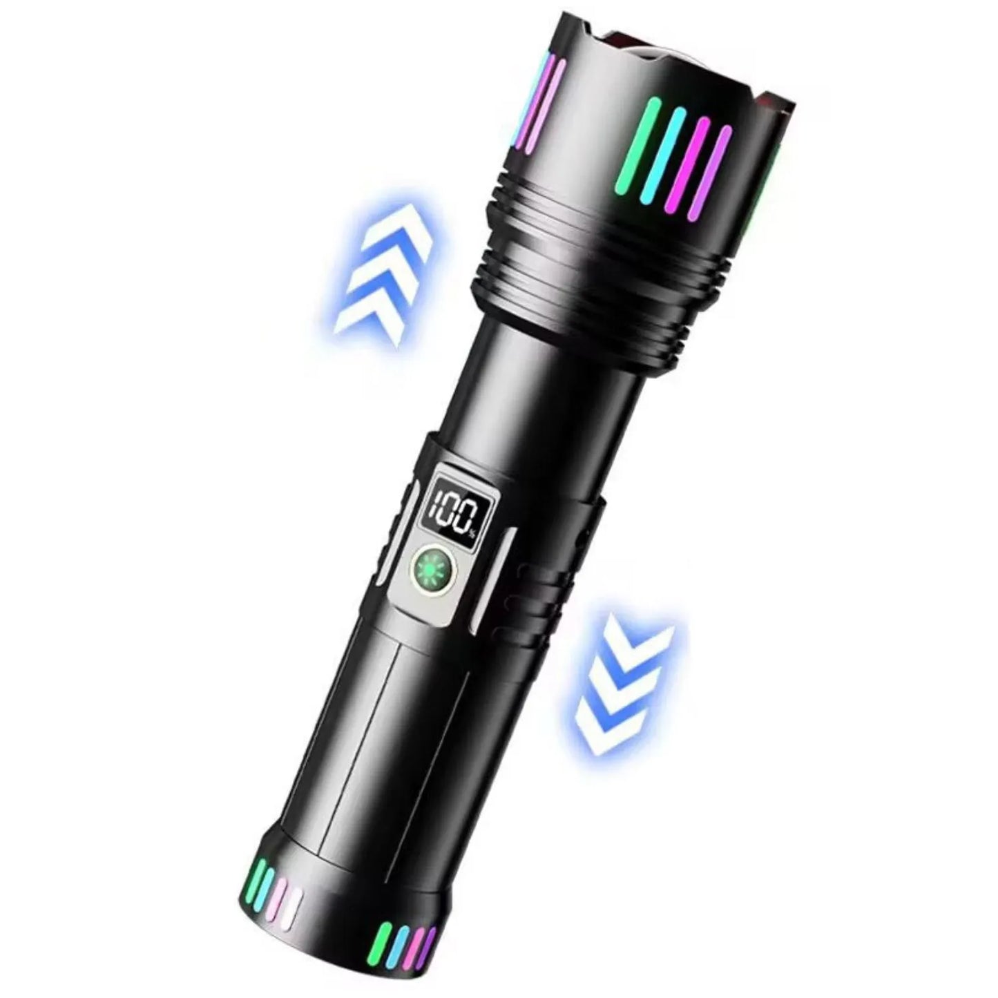 COBA CB-W517 Torch Flashlight | 2000M Brightness With Digital Display