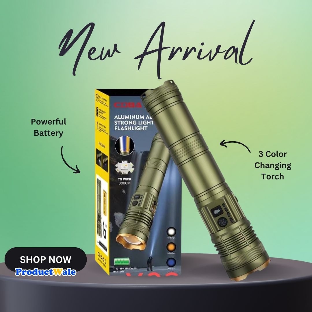 torch with different color lights