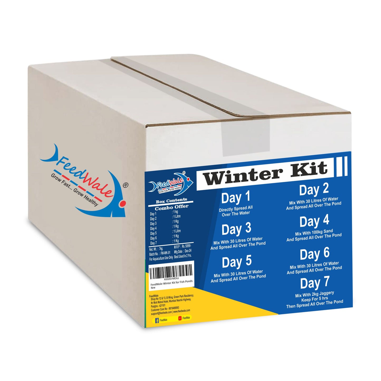FeedWale Winter Kit: Your Fish's Winter Shield