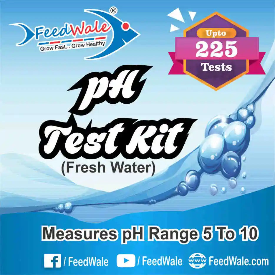 FeedWale pH Test Kit – Fresh Water (225 Tests Per Kit)