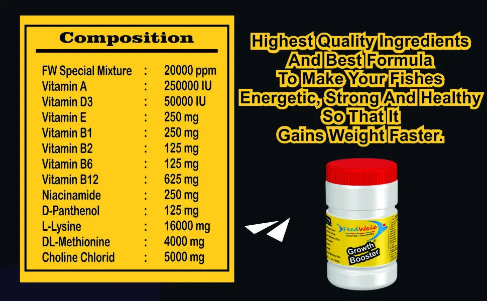 FeedWale Growth Booster for Fish (1Kg)