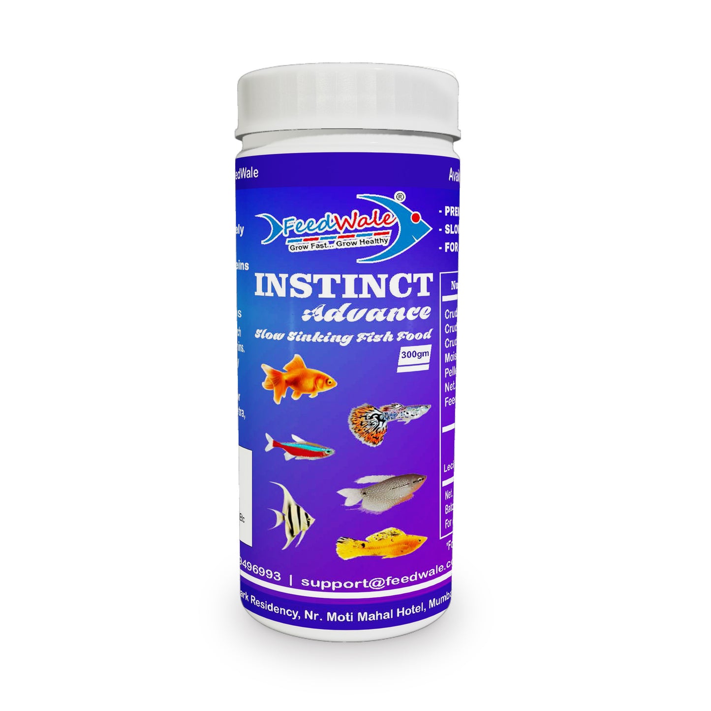 Instinct Fish Food Bottle