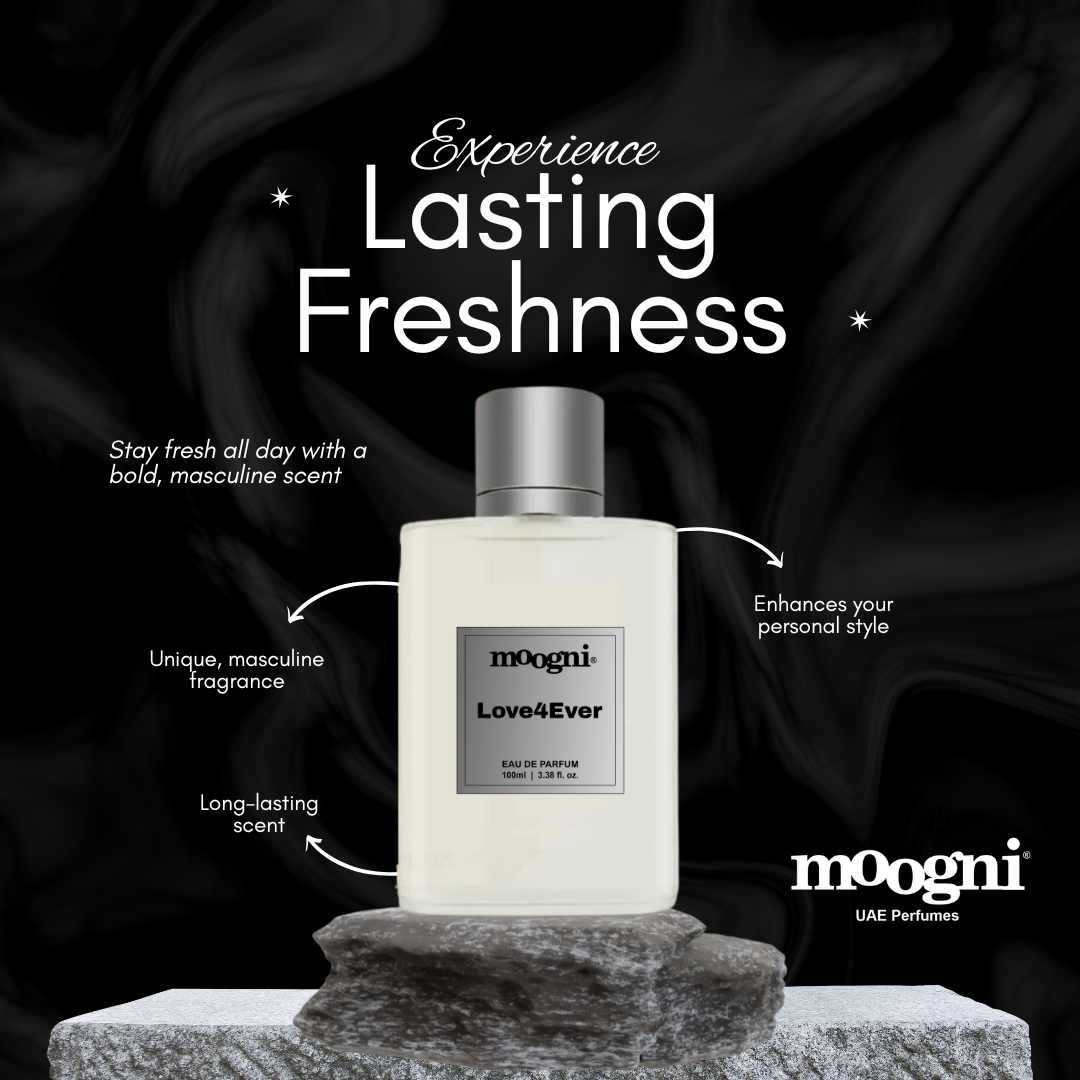 Love4Ever 100ml Perfume for Men by Moogni UAE Perfumes
