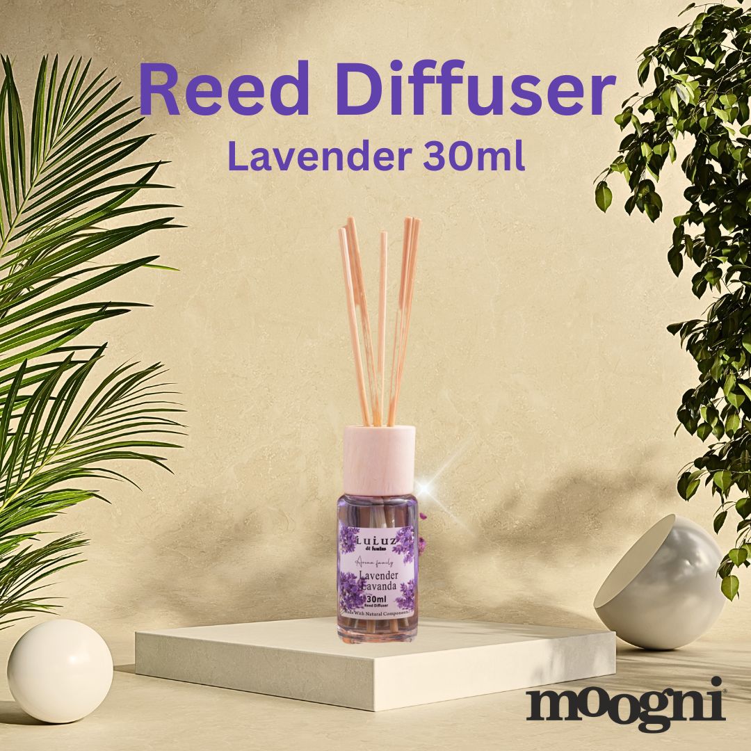 Luluz Reed Diffuser Lavender By Moogni