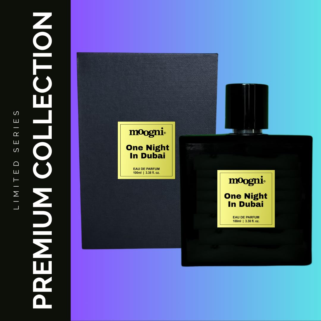 One Night In Dubai 100ml Perfume For Men by Moogni UAE Perfumes