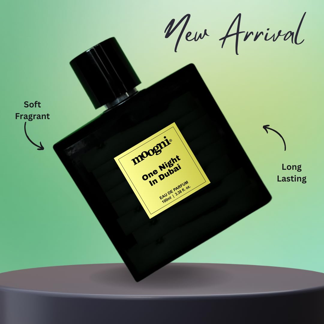 One Night In Dubai 100ml Perfume For Men by Moogni UAE Perfumes