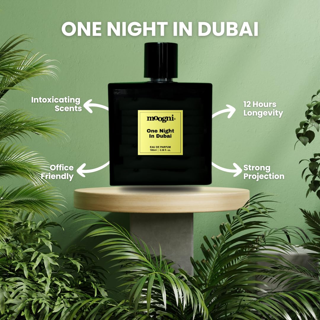 One Night In Dubai 100ml Perfume For Men by Moogni UAE Perfumes
