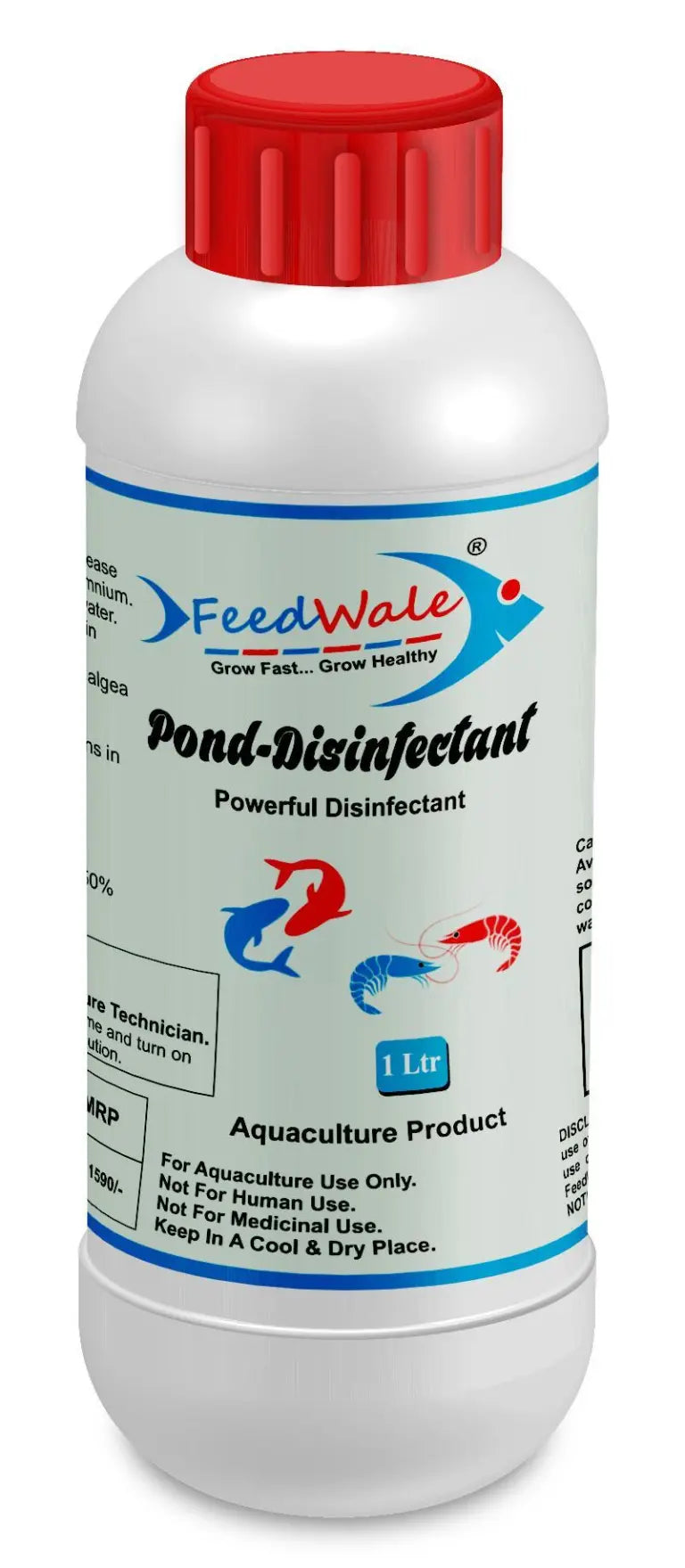 Emergency Kit for Fish Pond Health: Pond Disinfectant, Oxy Fresh, Vitamin C, AmmoFix, and Water Conditioner