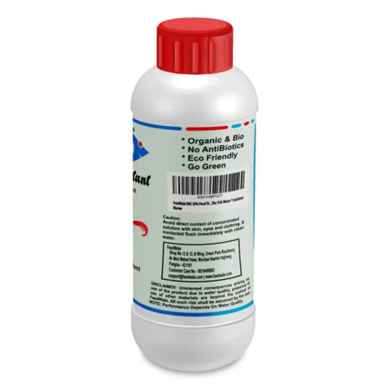 FeedWale BKC 50% Pond Disinfectant for Fish Farming