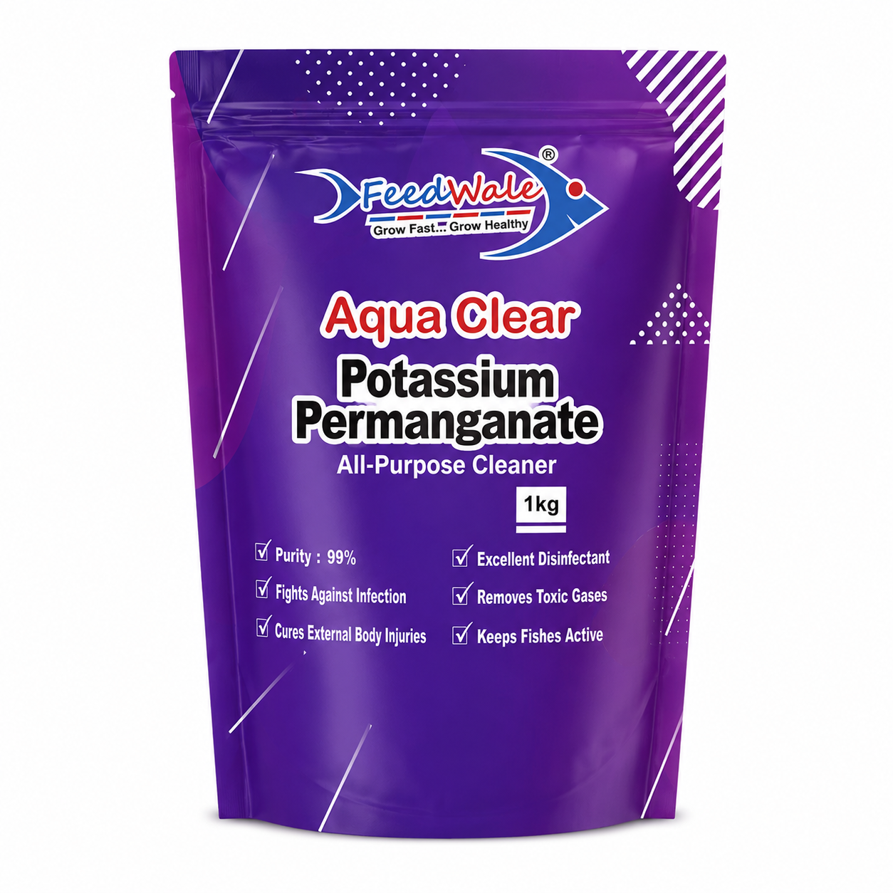 Potassium Permangnate KMnO4 1Kg 99.99% Pure by FeedWale