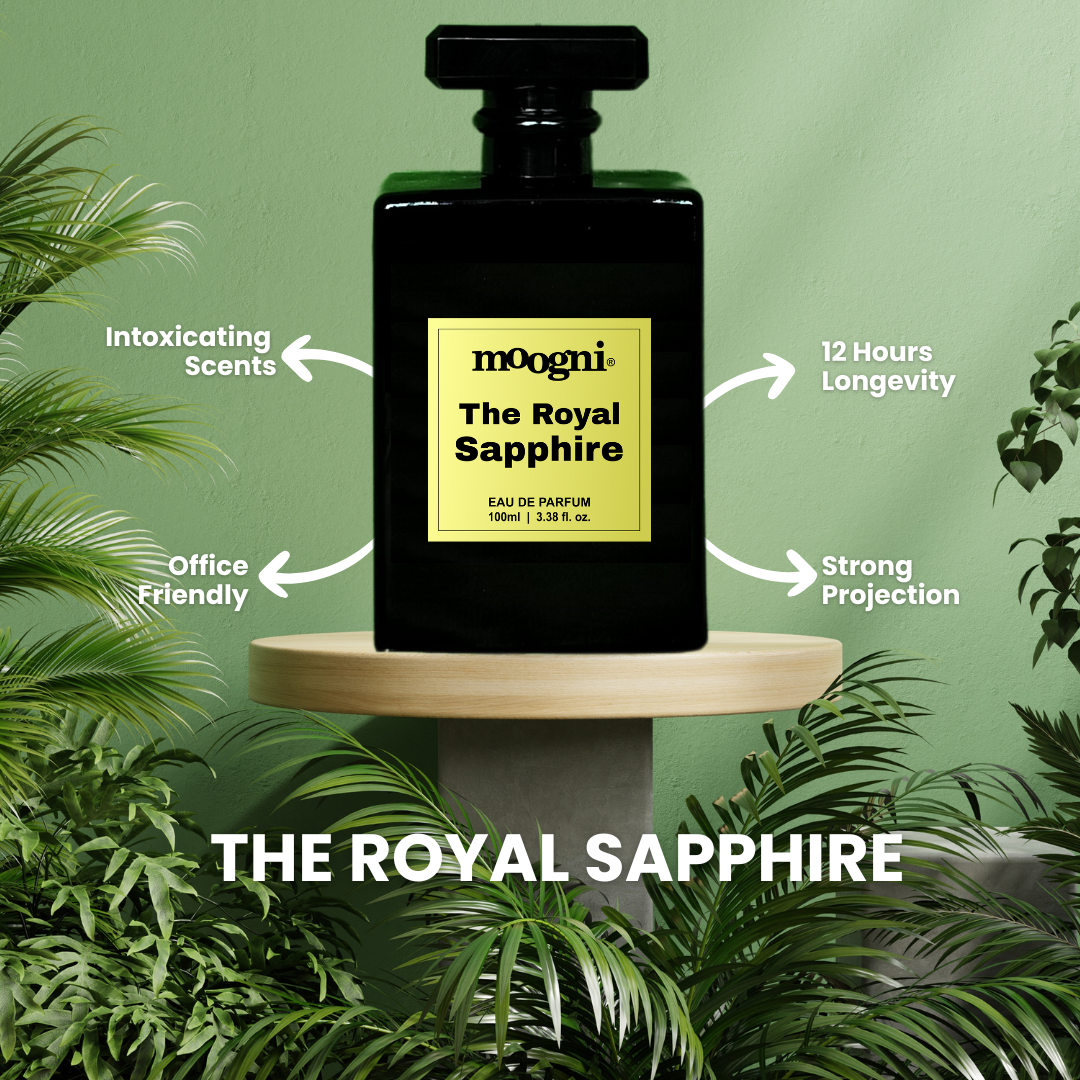 The Royal Sapphire 100ml Perfume For Men by Moogni UAE Perfumes