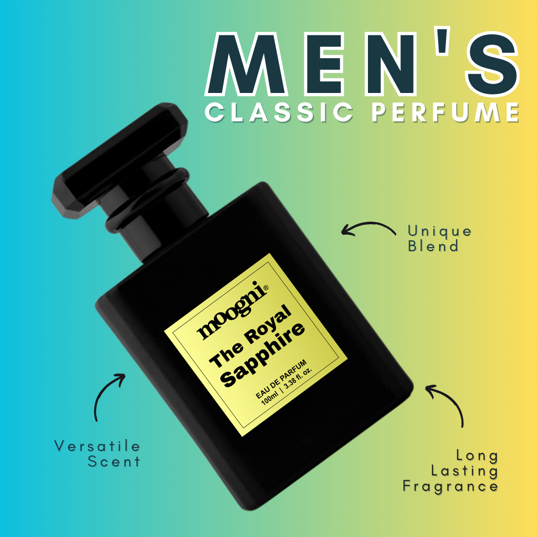 The Royal Sapphire 100ml Perfume For Men by Moogni UAE Perfumes