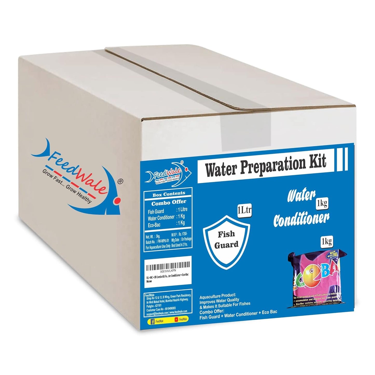 Water Preparation Kit For Fish Seeds Stocking
