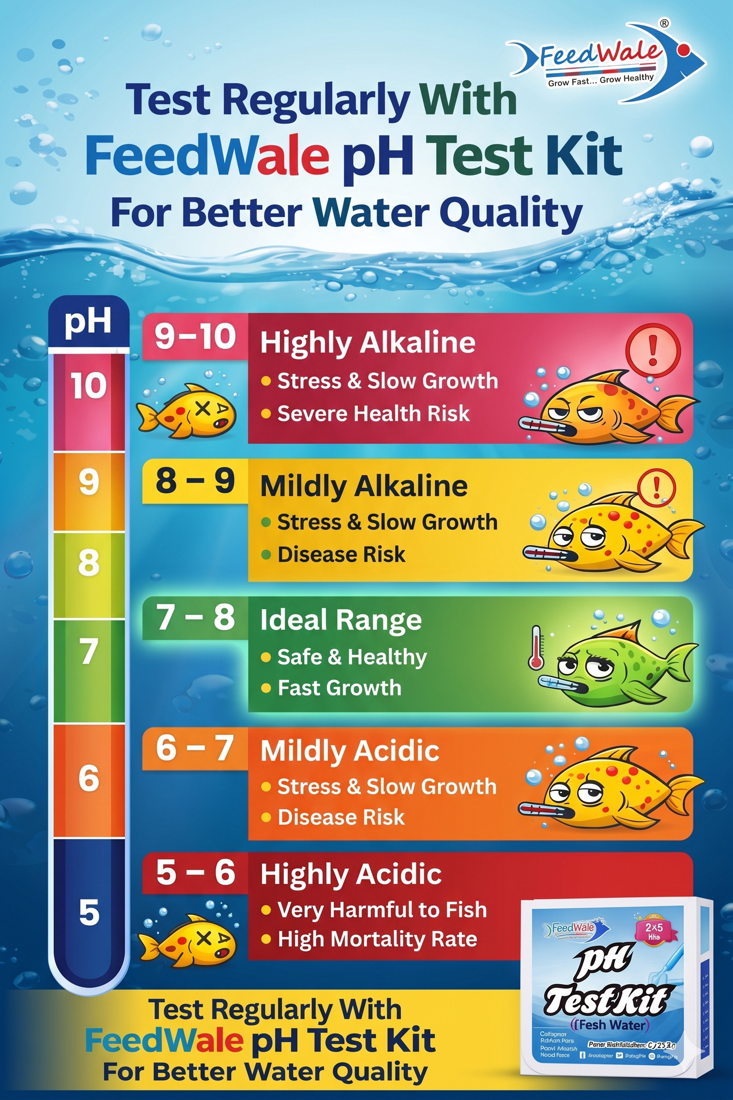 Water Quality Guide For Fish Farming – pH Levels vs Fish Health (FeedWale)