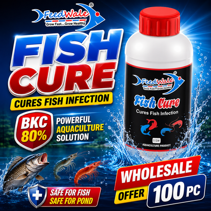100Pc FeedWale Fish Cure BKC 80 for Fish Farming