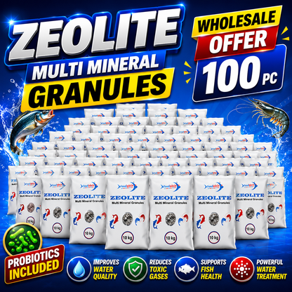 100pc FeedWale Zeo-Min Zeolite Of 10kg Each