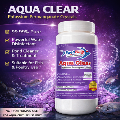 250gm FeedWale Aqua Clear Potassium Permanganate Crystals

