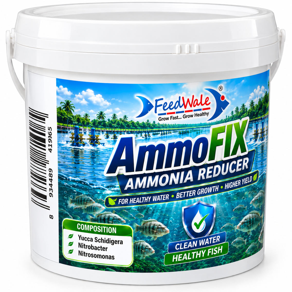 FeedWale AmmoFIX Ammonia Reducer 1Kg