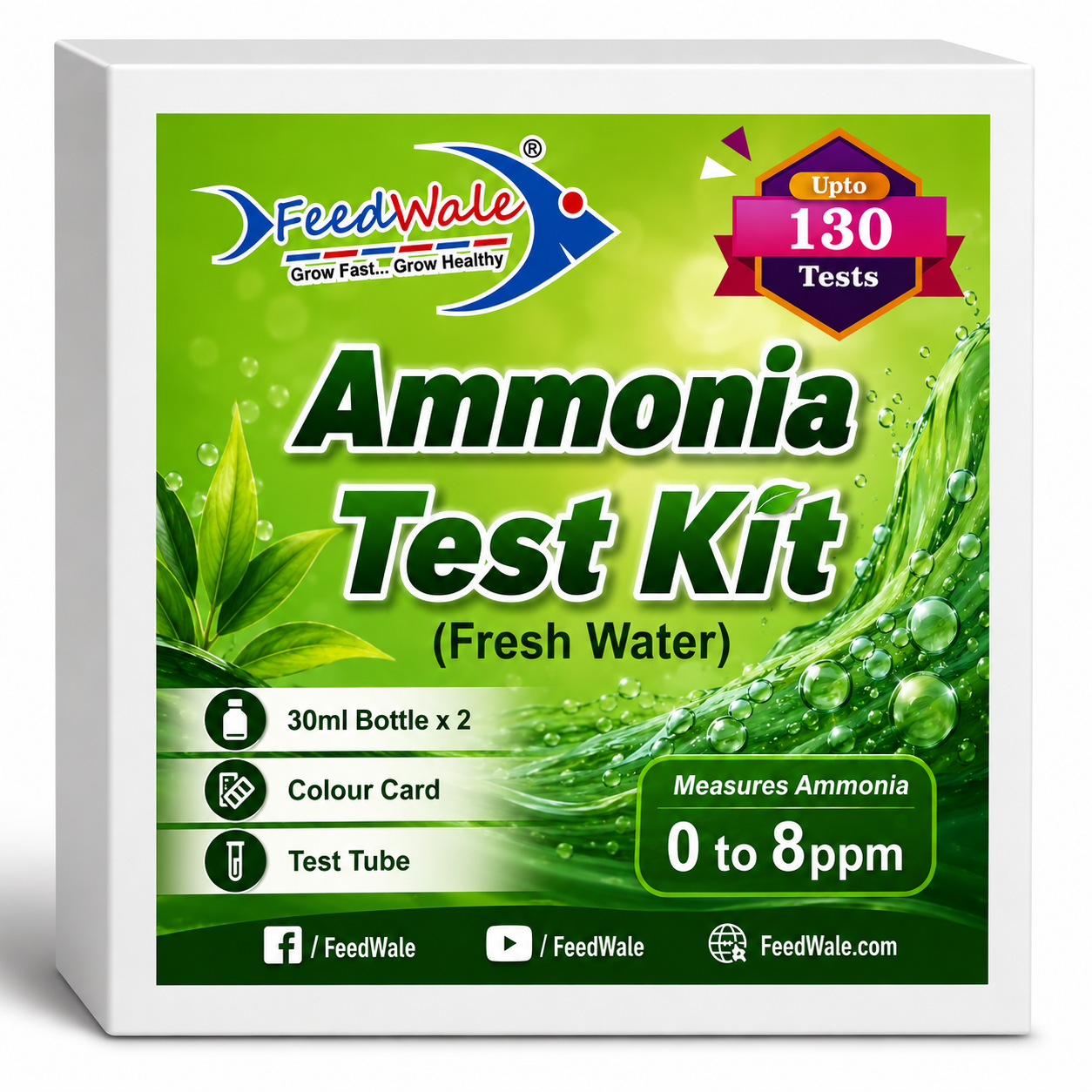 Ammonia Test Kit Box
