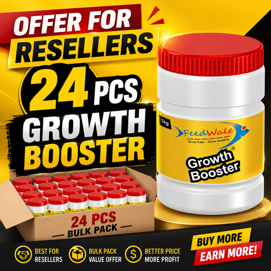 24Pc FeedWale Growth Booster for All Kinds of Fishes