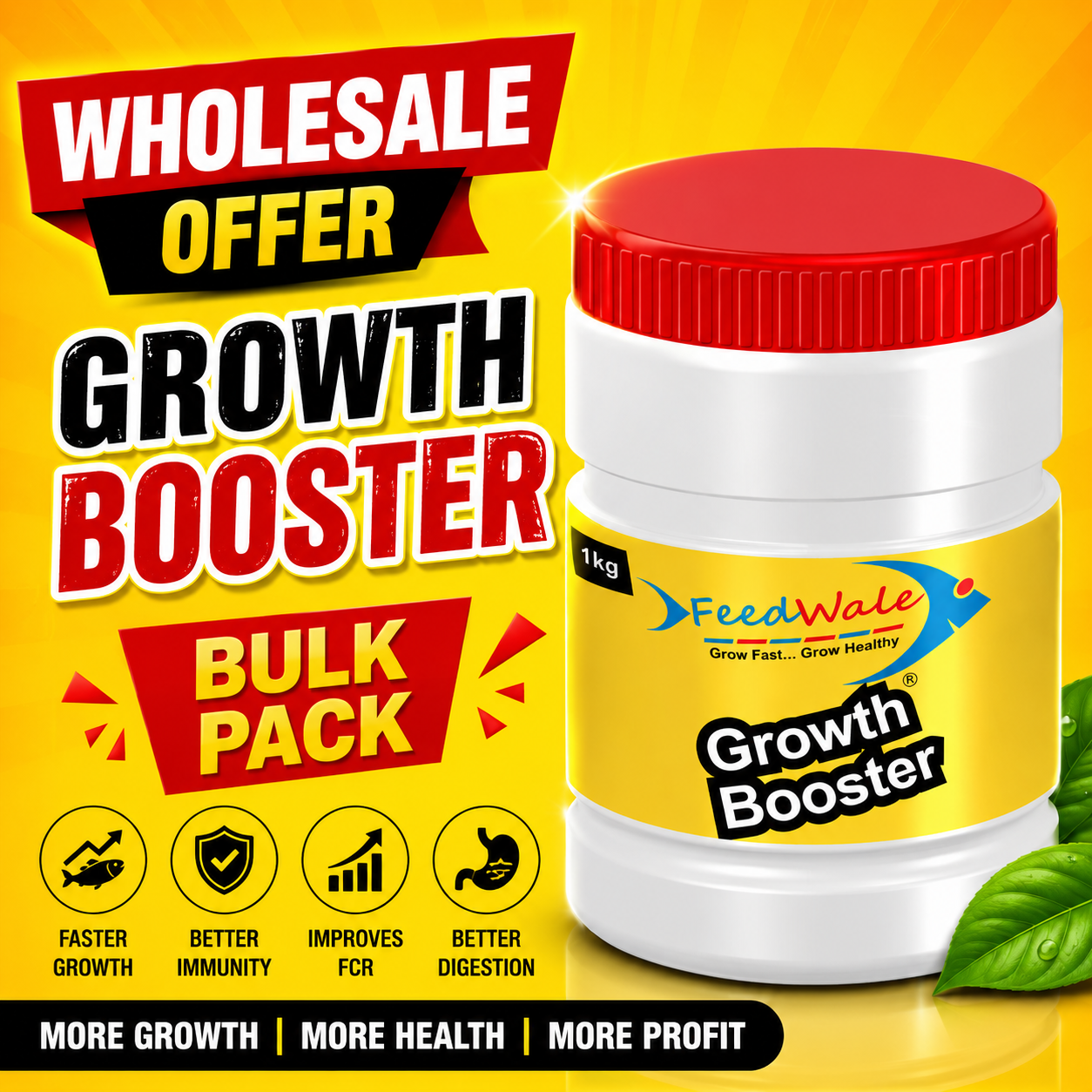 Best Fish Growth Booster Supplement