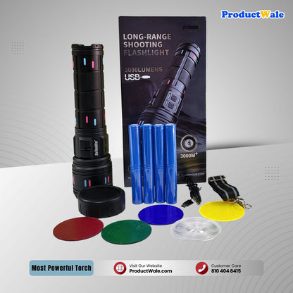Britelite BL-177 Long Range Torch With Zoom Function – FeedWale