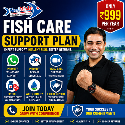 FeedWale Fish Care Support Plan – Expert Fish Farming Guidance for 1 Year
