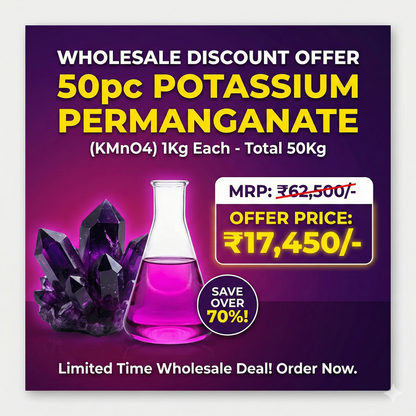 50pc Potassium Permanganate Wholesale KMnO4 Of 1Kg Each
