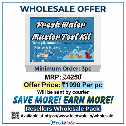 3pc FeedWale Freshwater Master Test Kit – Wholesale Pack