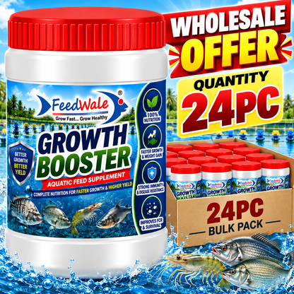 24Pc FeedWale Growth Booster for All Kinds of Fishes