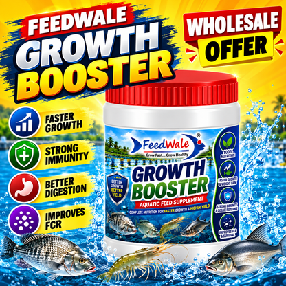 24Pc FeedWale Growth Booster for All Kinds of Fishes