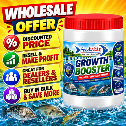 24Pc FeedWale Growth Booster for All Kinds of Fishes