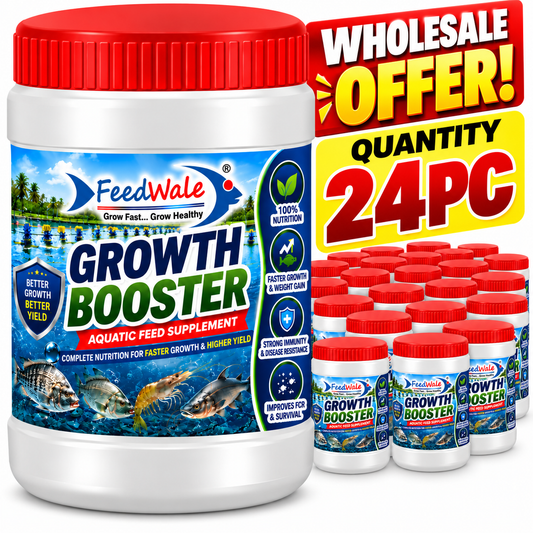 24Pc FeedWale Growth Booster for All Kinds of Fishes