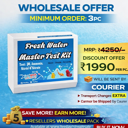 3pc FeedWale Freshwater Master Test Kit – Wholesale Pack