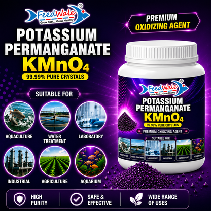 Potassium Permangnate KMnO4 1Kg 99.99% Pure by FeedWale
