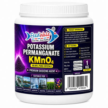 Potassium Permangnate KMnO4 1Kg 99.99% Pure by FeedWale