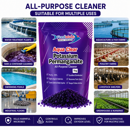 Potassium Permangnate KMnO4 1Kg 99.99% Pure by FeedWale